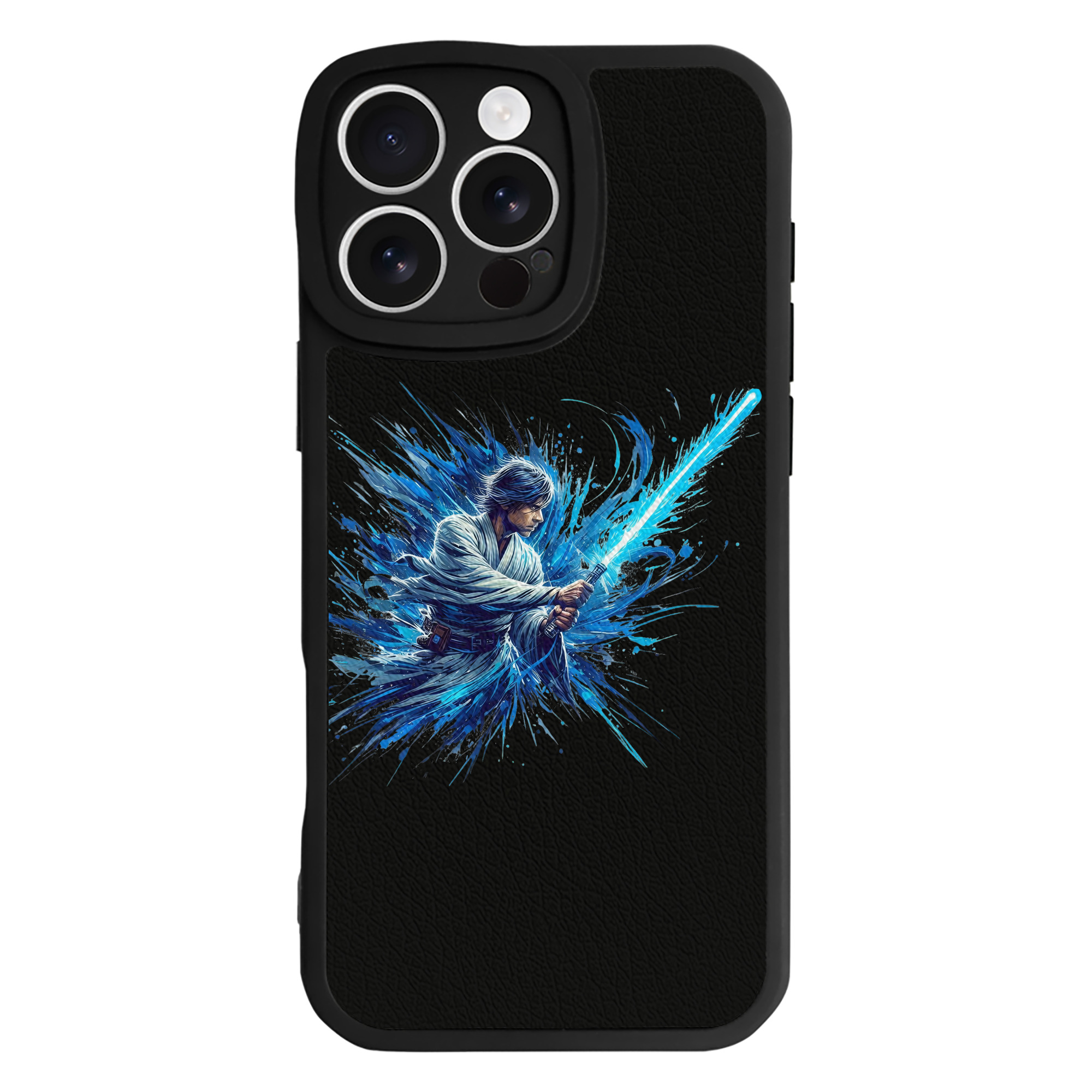 （画像用） スター・ウォーズ Star Wars 【iPhone 16シリーズ対応】シリコンスマホケース（レザー調） 材質：シリコン